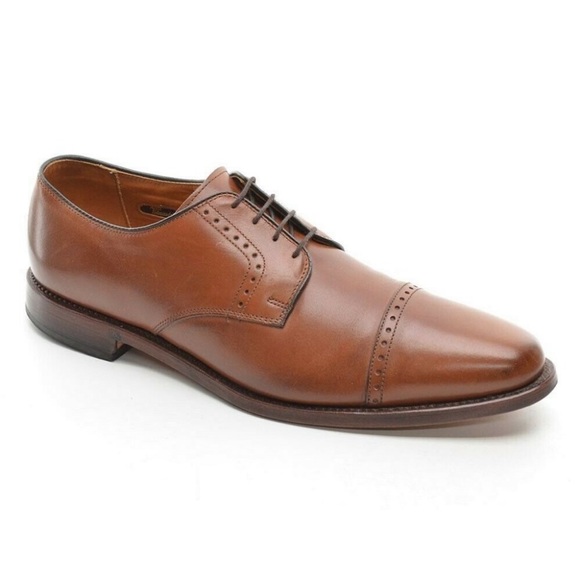 Men Allen Edmonds Clifton Brogue Cap Toe Oxford 12 - Picture 1 of 10